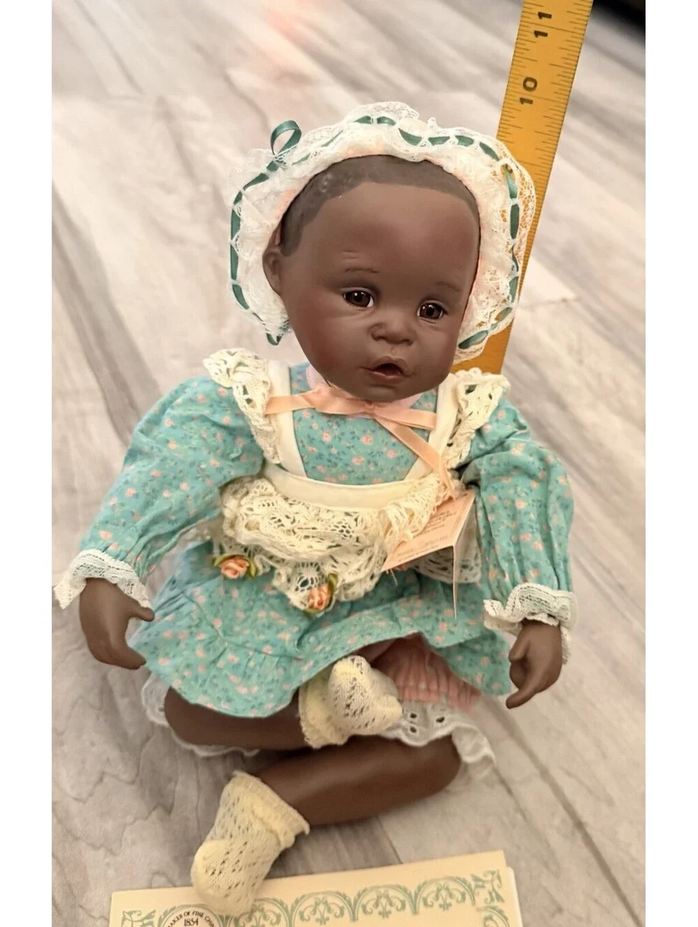 Ashton Drake Knowles DANIELLE Porcelain Baby Doll Yolanda Bello Vintage 90s Doll